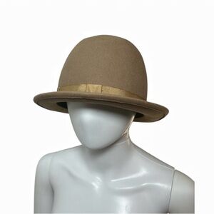 San Diego Hat Company Tan Hat with Gold Accent